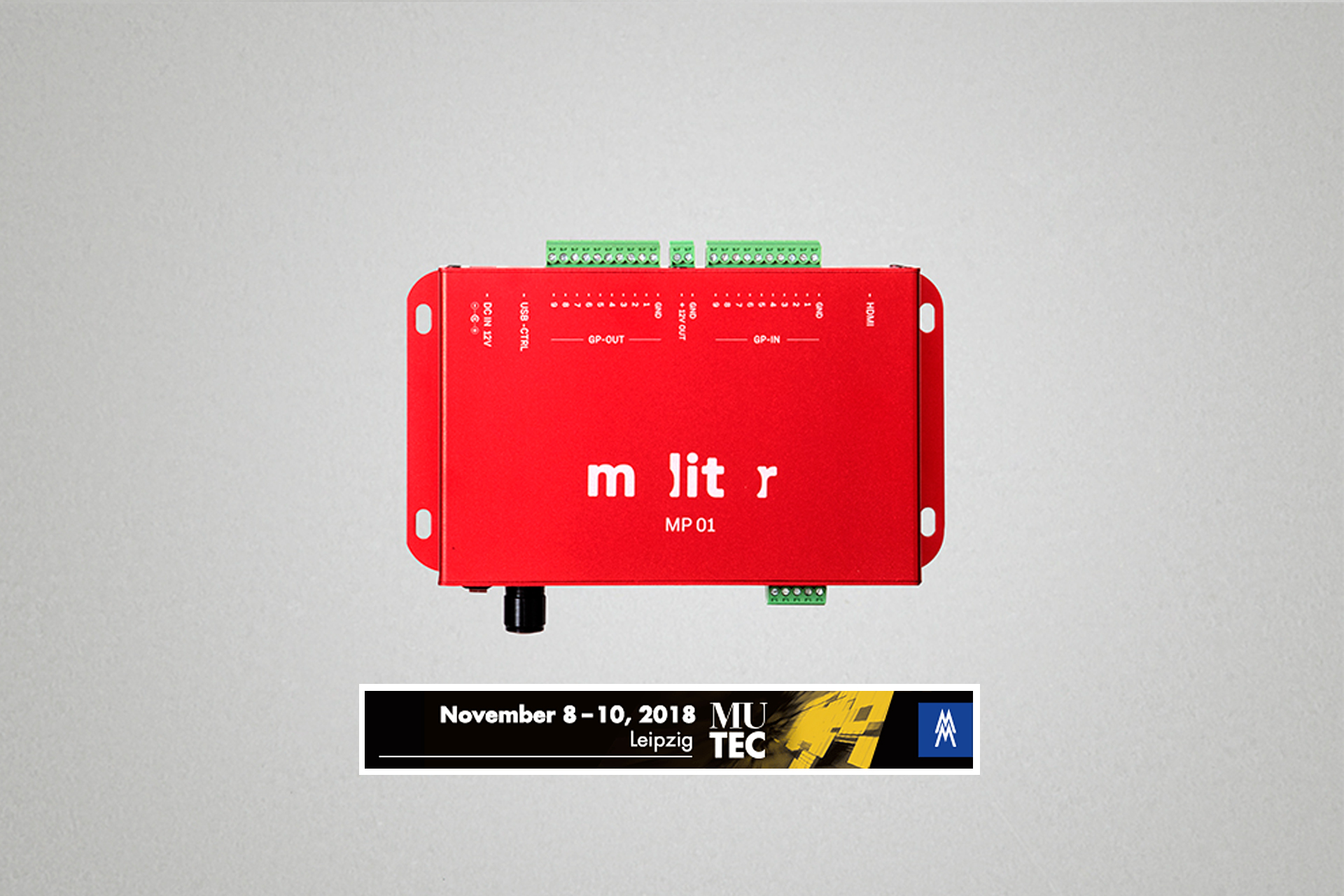 molitor at the »MUTEC« trade fair from 08.11.2018 until 10.11.2018