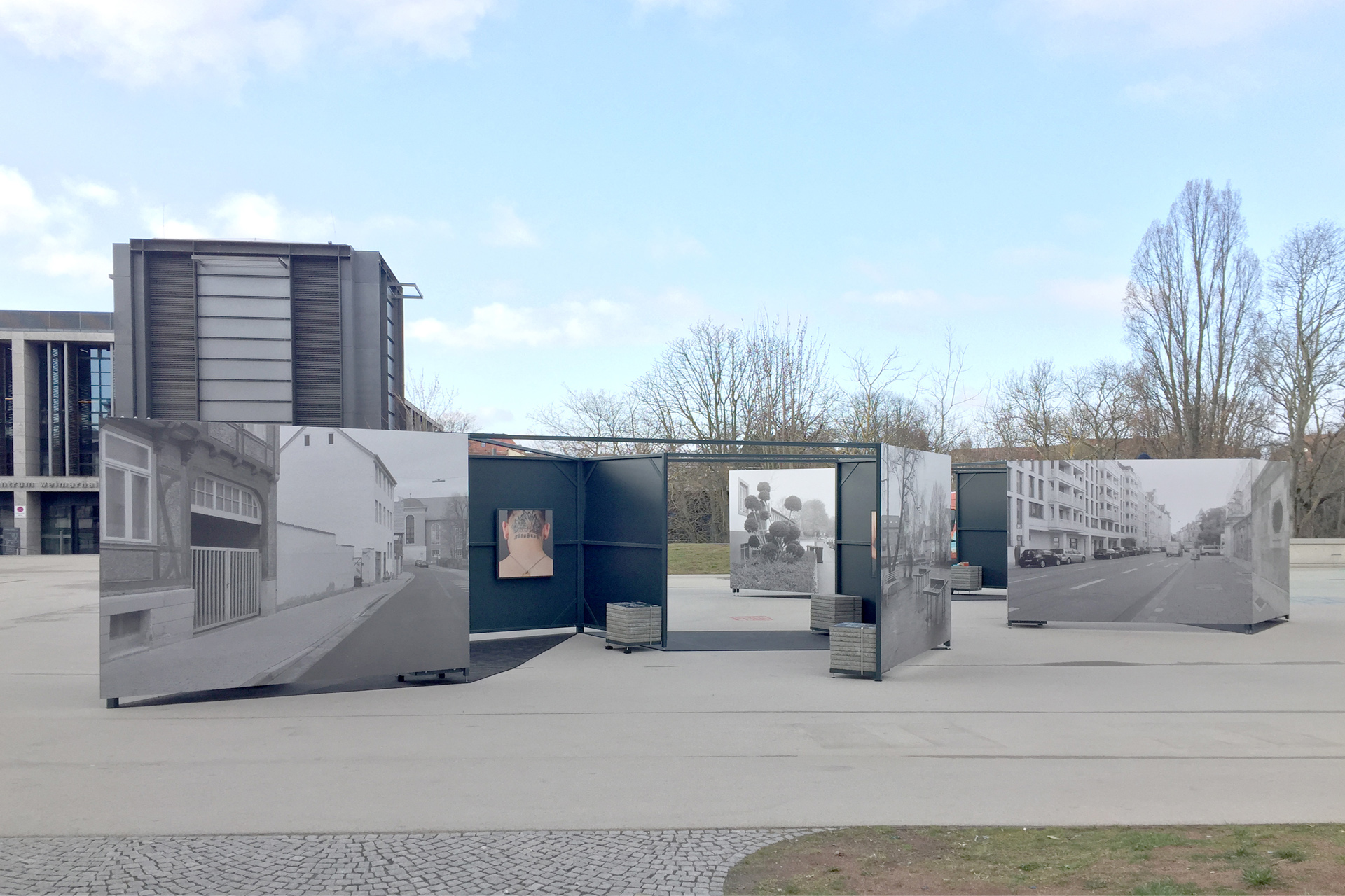 Opening of the touring exhibition »Haut, Stein«